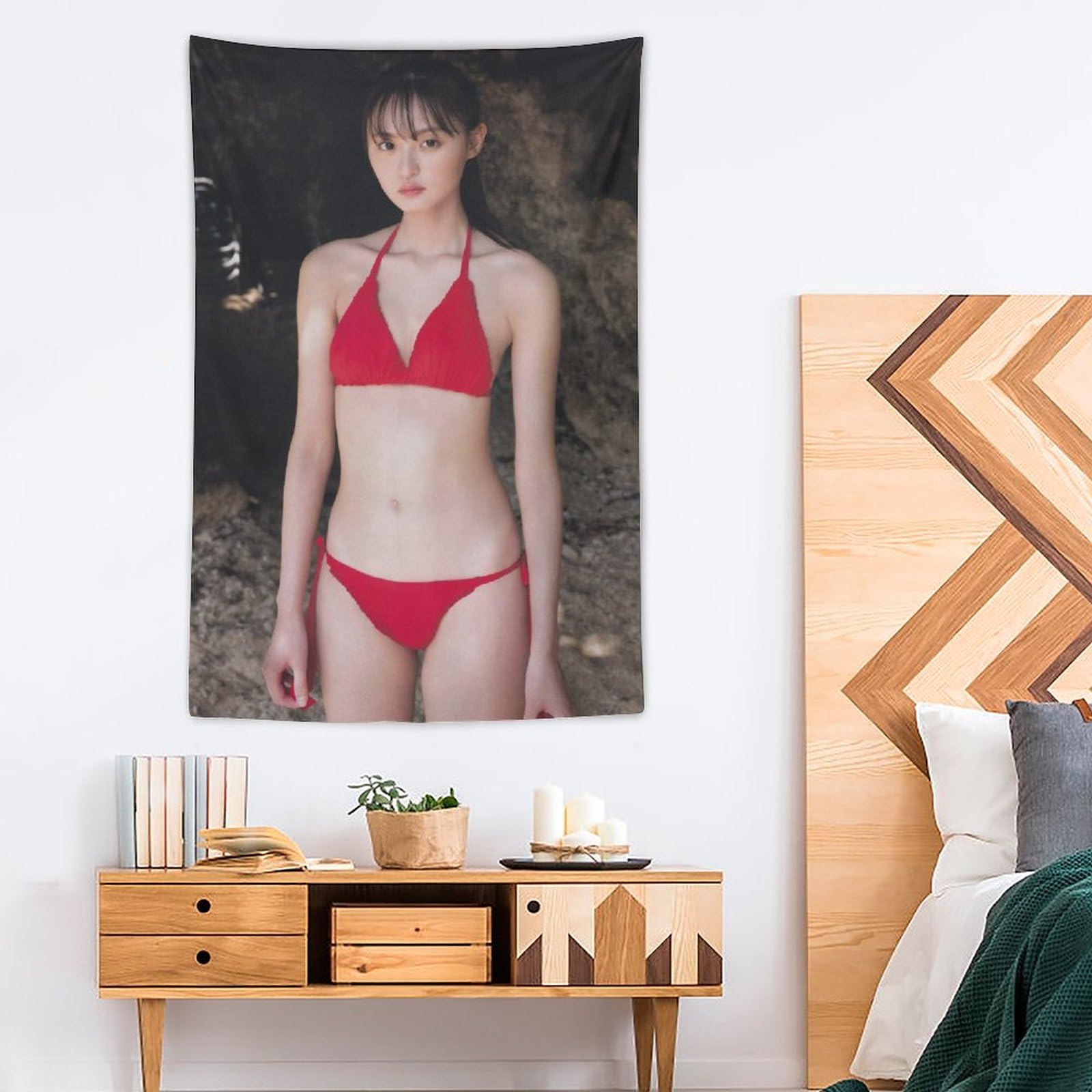 Amazon.co.jp: 遠藤さくら(乃木坂46)最新グラビア水着画像タペストリー